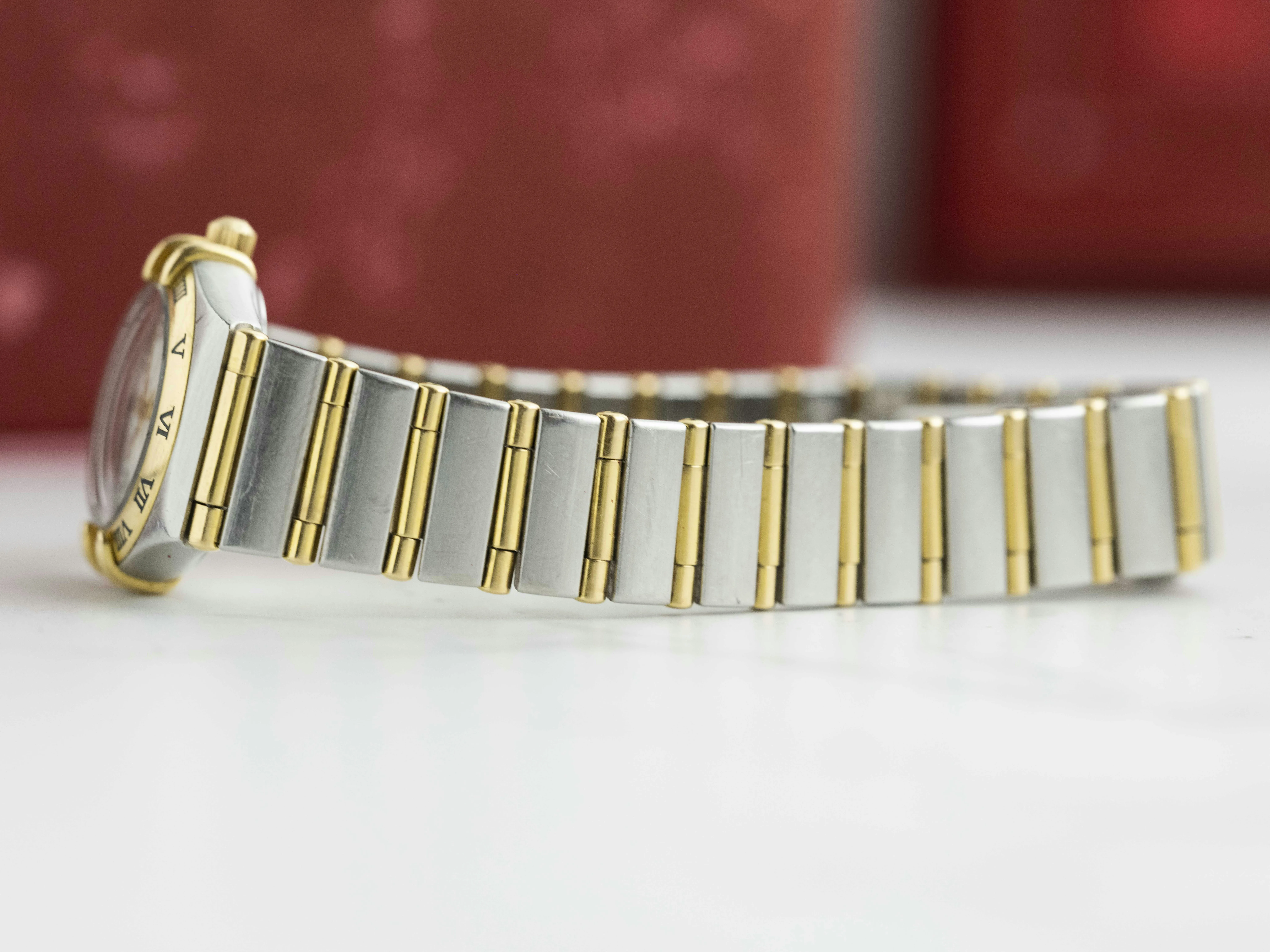 Omega Constellation 1262.75.00 22mm Yellow gold and stainless steel Mother-of-pearl 8