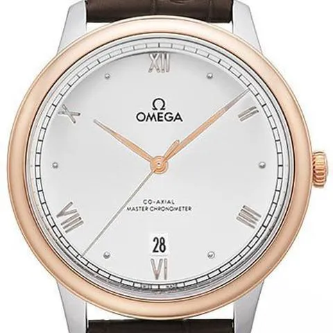 Omega De Ville 434.23.40.20.02.001 40mm Yellow gold and Stainless steel Silver