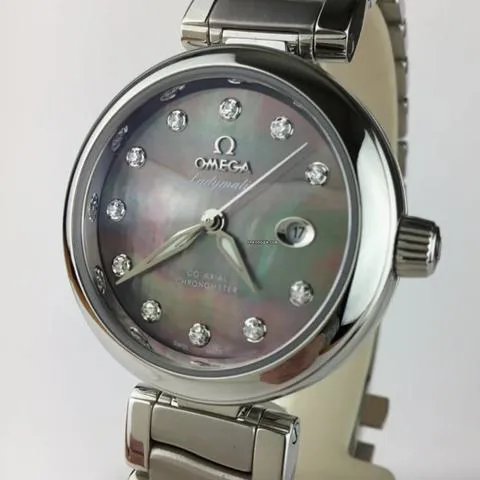 Omega De Ville Ladymatic 425.30.34.20.57.004 34mm Stainless steel Mother-of-pearl