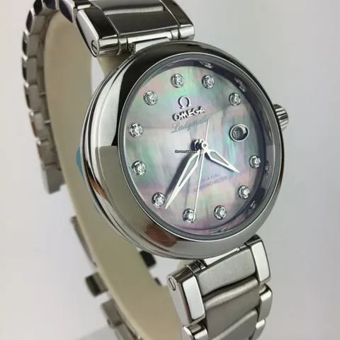 Omega De Ville Ladymatic 425.30.34.20.57.004 34mm Stainless steel Mother-of-pearl 2