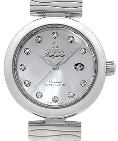 Omega De Ville Ladymatic 425.32.34.20.55.002 34mm Stainless steel Mother-of-pearl