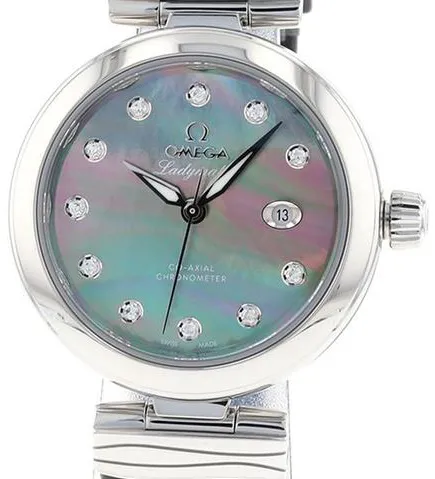 Omega De Ville Ladymatic 425.32.34.20.57.004 34mm Stainless steel Mother-of-pearl