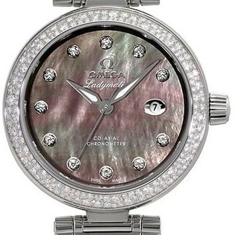 Omega De Ville Ladymatic 425.35.34.20.57.004 34mm Stainless steel Mother-of-pearl