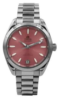 Omega Aqua Terra 220.10.34.20.10.003 34mm Stainless steel Pink