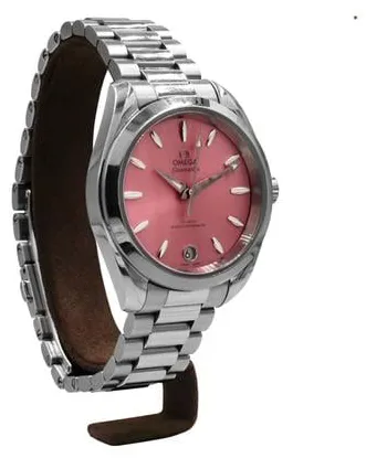 Omega Aqua Terra 220.10.34.20.10.003 34mm Stainless steel Pink 7