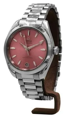 Omega Aqua Terra 220.10.34.20.10.003 34mm Stainless steel Pink 1