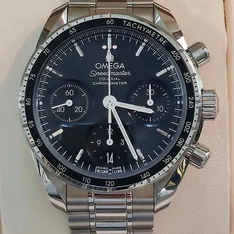 Omega Speedmaster 324.30.38.50.01.001 38mm Stainless steel Black