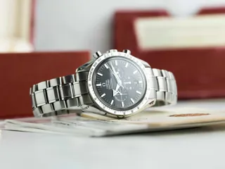 Omega Speedmaster Broad Arrow 3551.50.00 Stainless steel Black