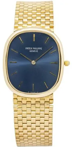 Patek Philippe Golden Ellipse 31mm Yellow gold Blue