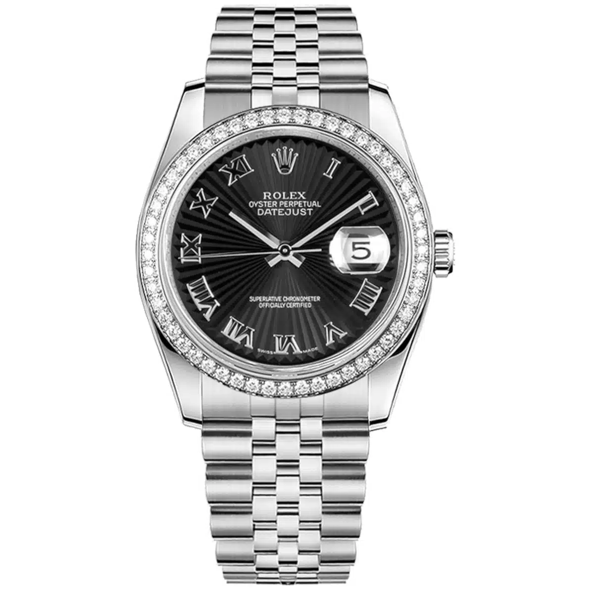 Rolex Datejust 116244 36mm Stainless steel •