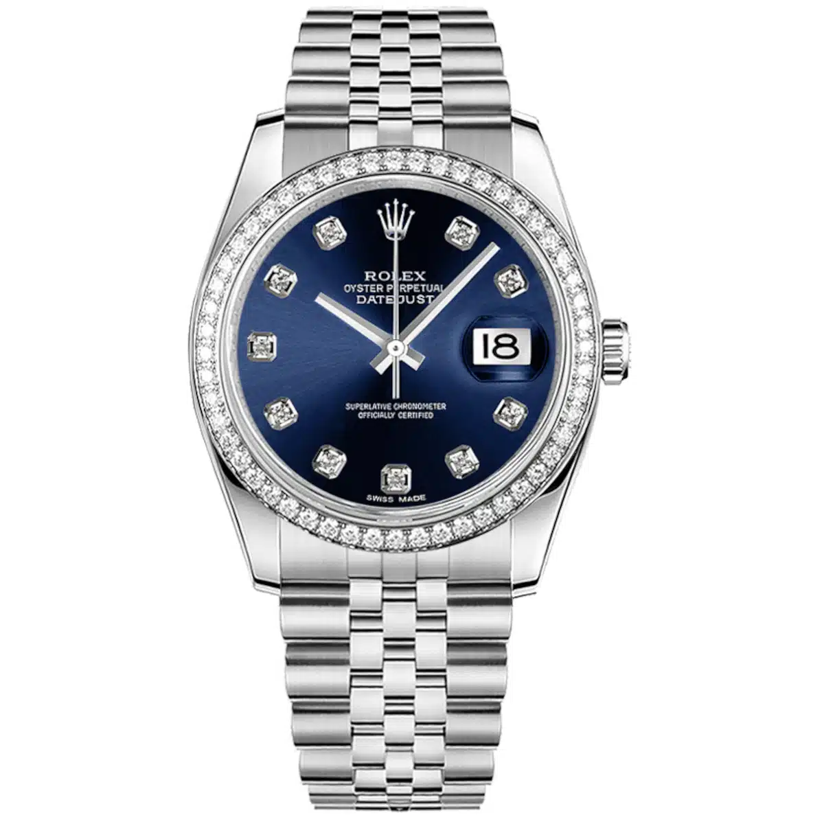 Rolex Datejust 116244 36mm Stainless steel •