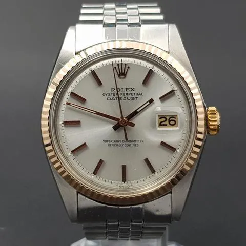 Rolex Datejust 36 1601 36mm Rose gold Silver 1