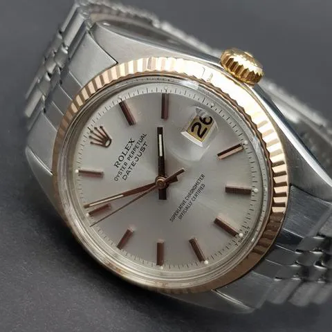 Rolex Datejust 36 1601 36mm Rose gold Silver 4