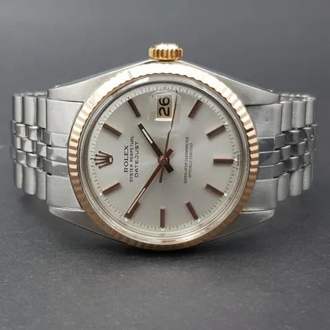 Rolex Datejust 36 1601 36mm Rose gold Silver 5