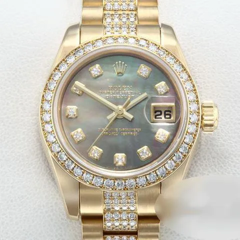 Rolex Lady-Datejust 179138 26mm Yellow gold Mother-of-pearl