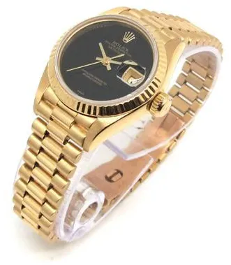 Rolex Lady-Datejust 69178 26mm Yellow gold Black 3