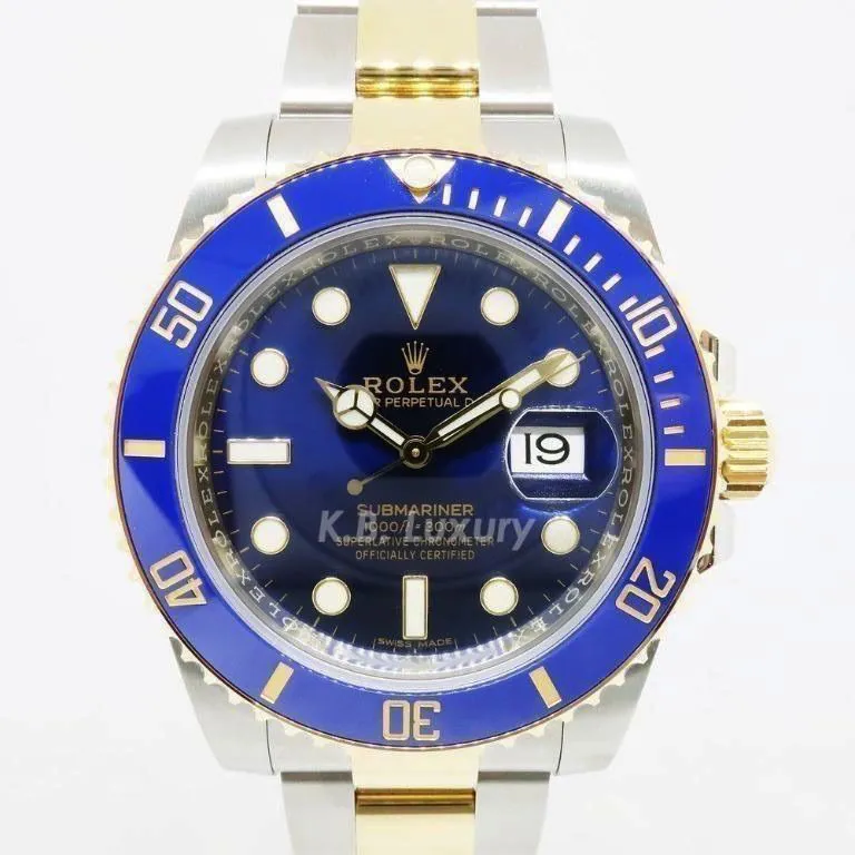 Rolex Submariner 116613LB 40mm Yellow gold and Stainless steel and 18k yellow gold Blue