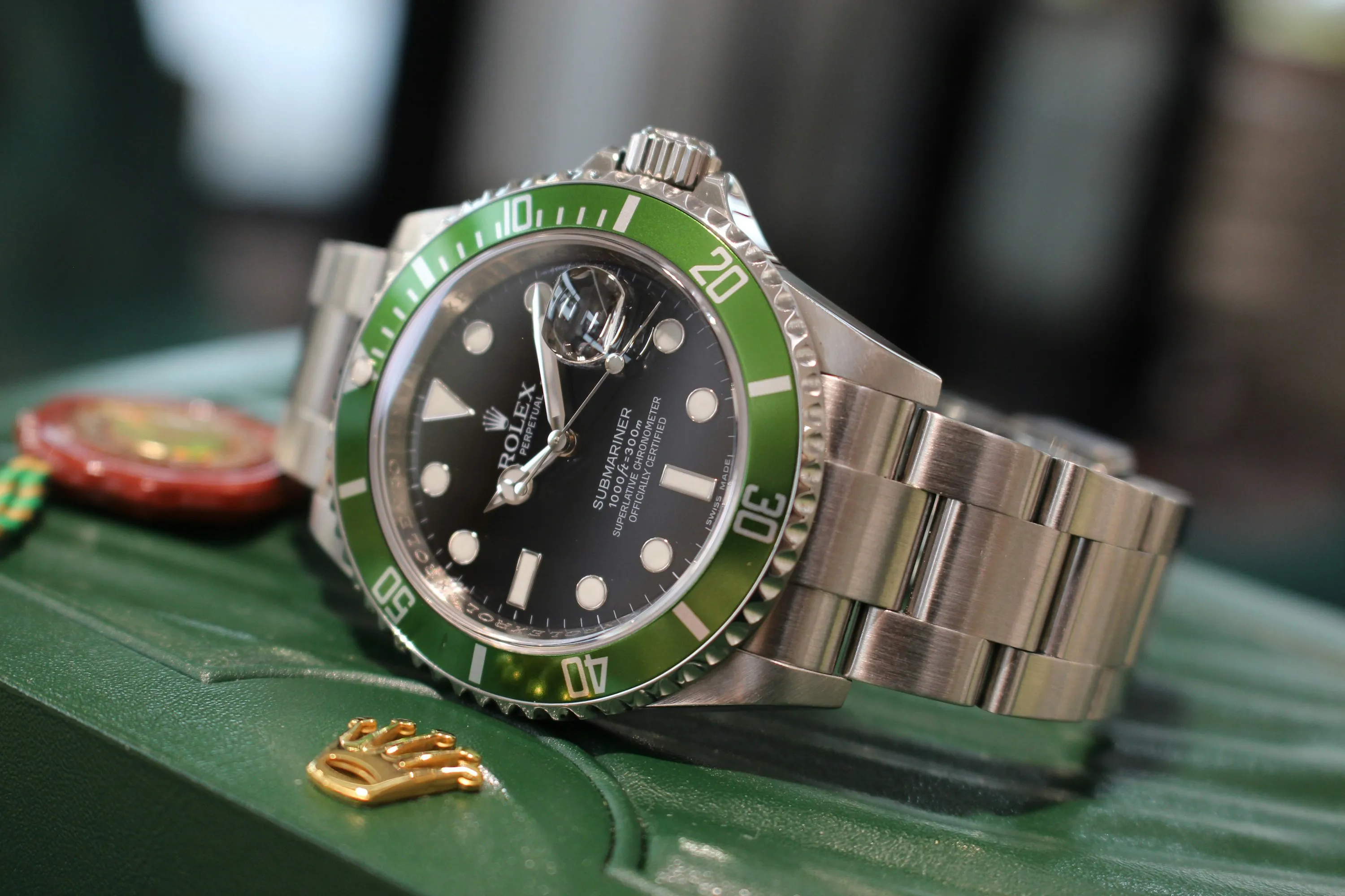 Rolex Submariner 16610LV 40mm Stainless steel Black 2