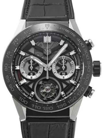 TAG Heuer Carrera CAR5A8Y.FC6377 45mm Titanium Black