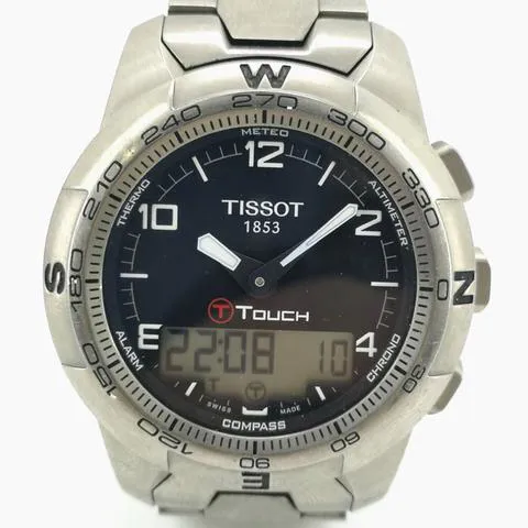 Tissot Touch T0474201105100 43mm Stainless steel Black