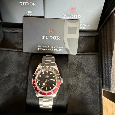 Tudor Black Bay GMT 39mm Stainless steel Black