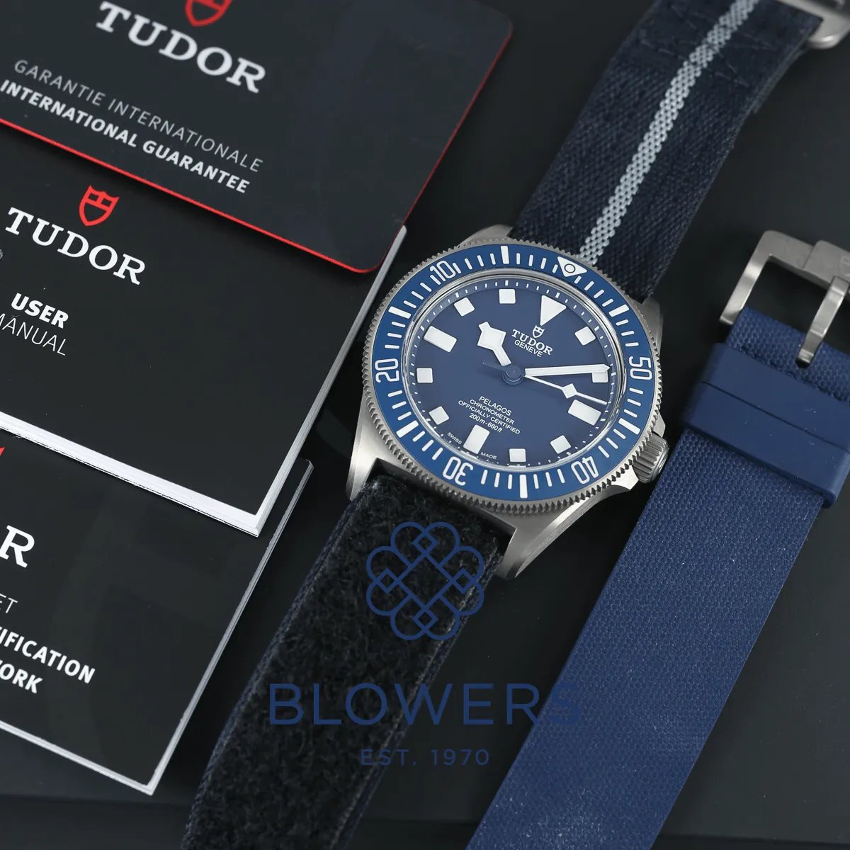 Tudor Pelagos 25707B/23 42mm Titanium Blue 1