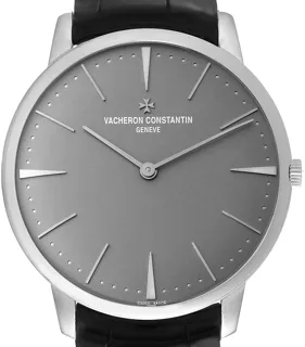 Vacheron Constantin Patrimony 81180/000P-9539 Platinum Gray