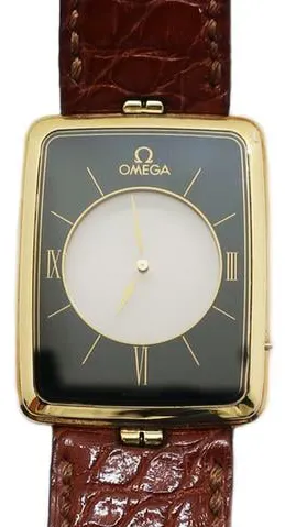 Omega La Magique BA 191.8523 Z 28mm Yellow gold Black