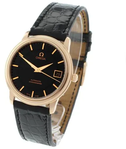 Omega De Ville Prestige 4601.54.01 35mm Rose gold Black