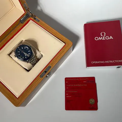 Omega Seamaster Planet Ocean 215.30.44.21.03.001 43.5mm Stainless steel Blue 9