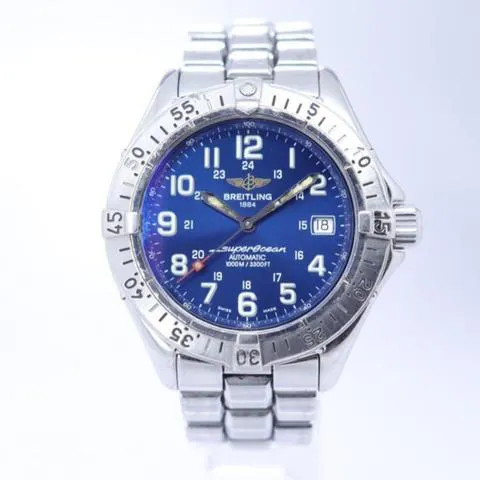 Breitling Superocean A17340 41mm Stainless steel Blue 2