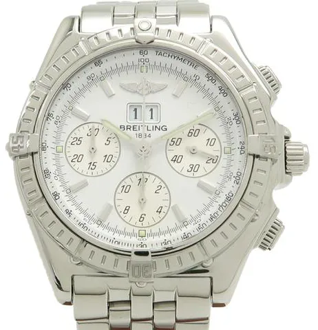 Breitling Crosswind Special A44355 44mm Stainless steel White