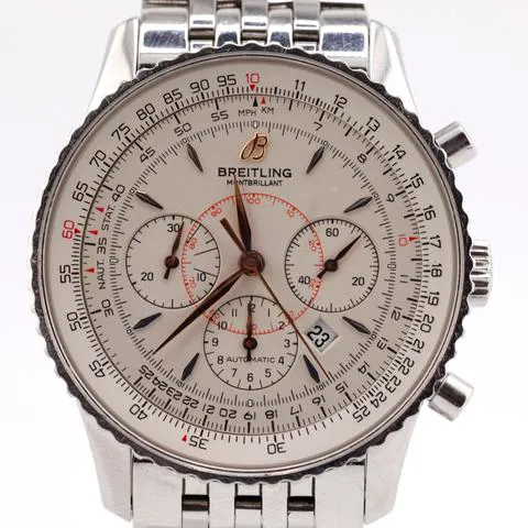 Breitling Montbrillant A41370 38mm Stainless steel Silver