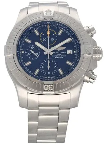 Breitling Avenger A13317 45mm Stainless steel Blue