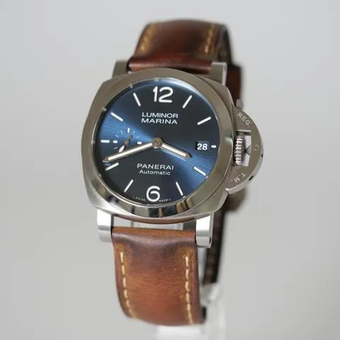 Panerai Luminor PAM 01270 40mm Stainless steel Blue