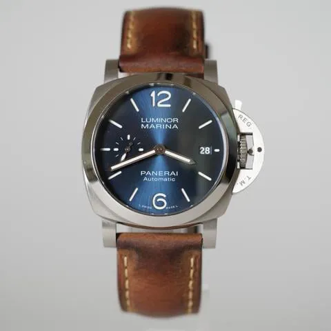 Panerai Luminor PAM 01270 40mm Stainless steel Blue 1