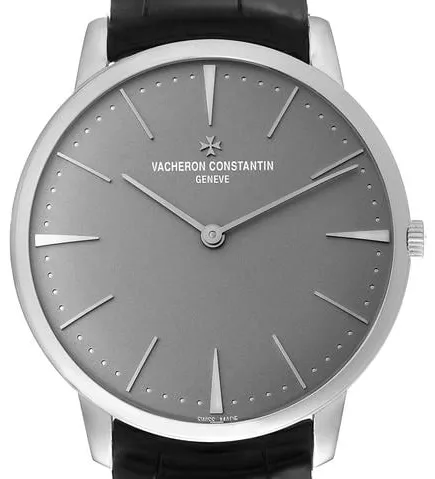 Vacheron Constantin Patrimony 81180/000P-9539 40mm Platinum Gray