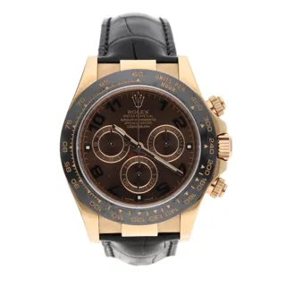 Rolex Daytona 116515LN Ceramic and Rose gold Brown