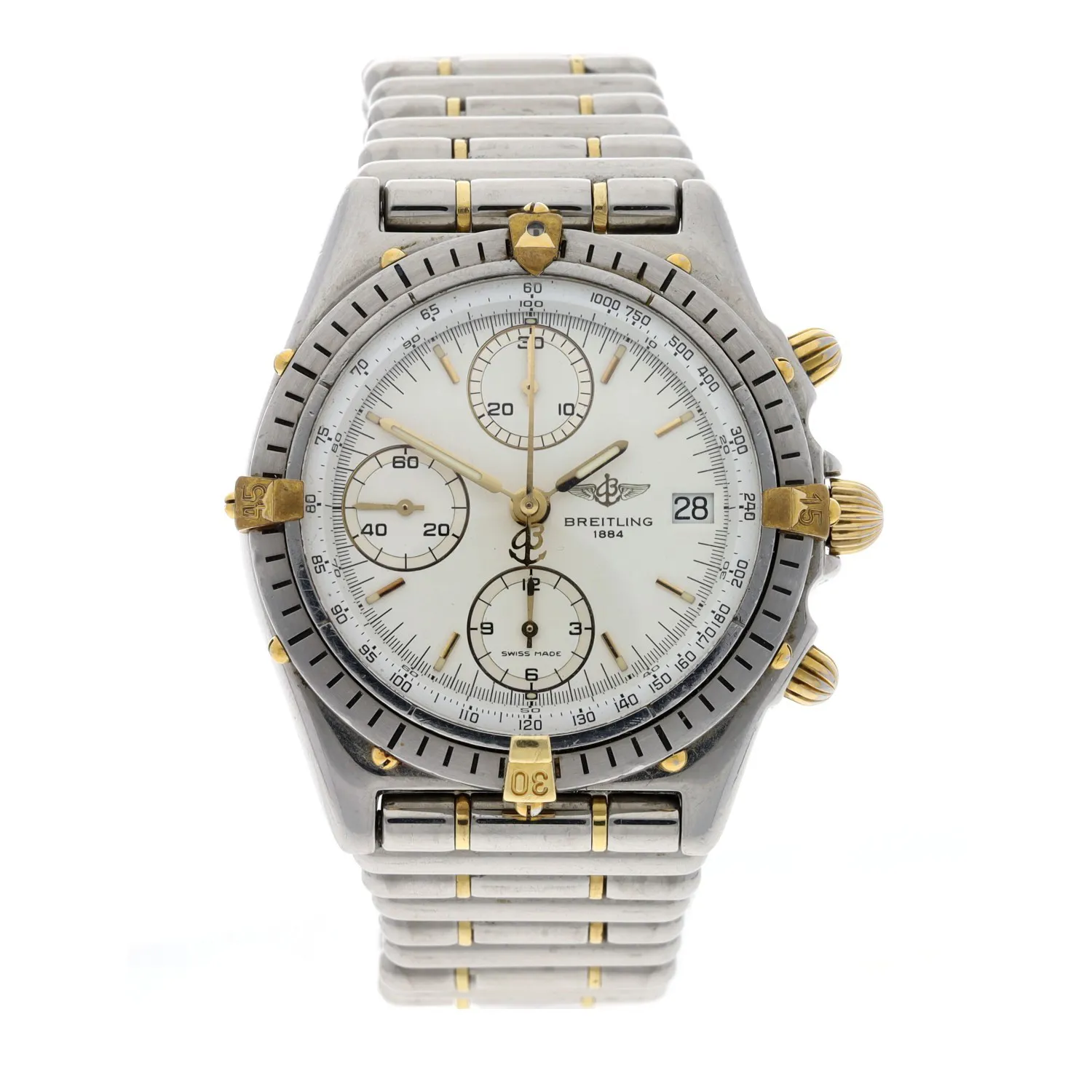 Breitling Chronomat 81.950 B13047 41mm Stainless steel and yellow gold Silver