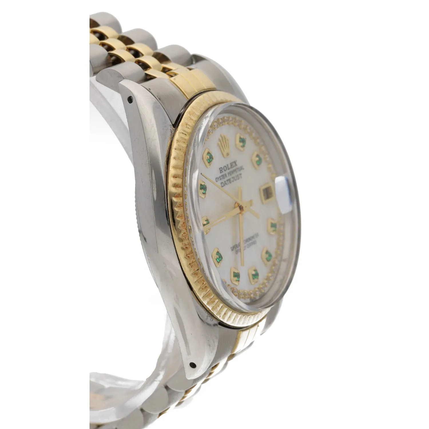 Rolex Datejust 36 16013 36mm Stainless steel and yellow gold Mother-of-pearl 2