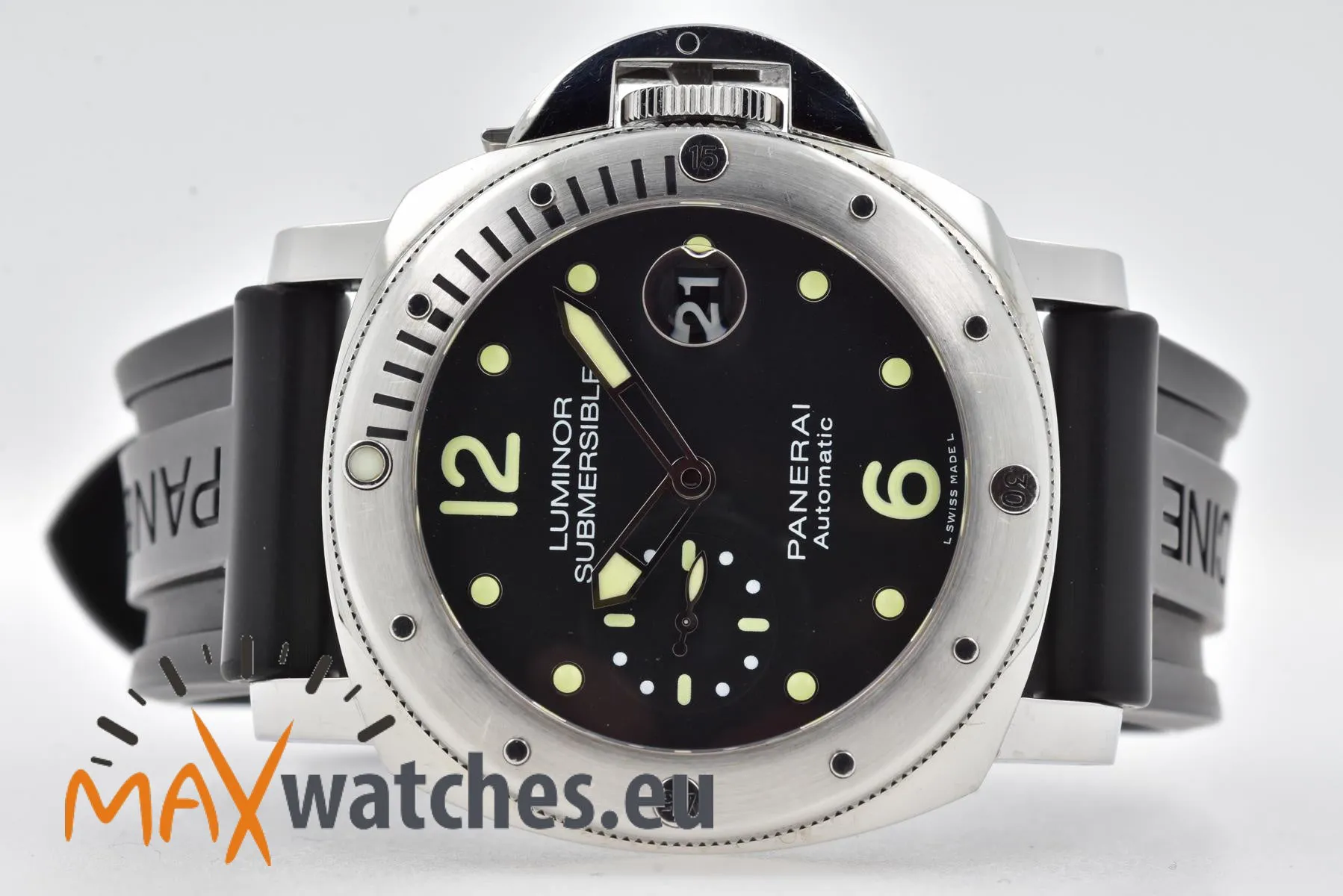 Panerai Luminor Submersible PAM01024 44mm Stainless steel Black