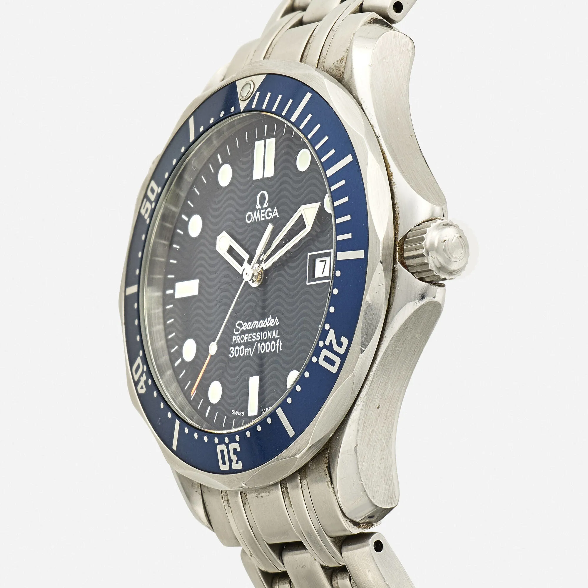 Omega Seamaster Diver 300M 2541.80 41mm Stainless steel Blue 1
