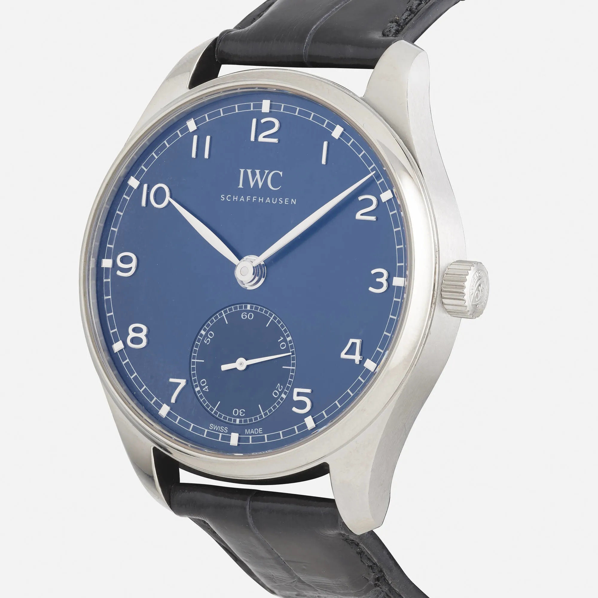 IWC Portugieser IW358305 40mm Stainless steel Blue 1
