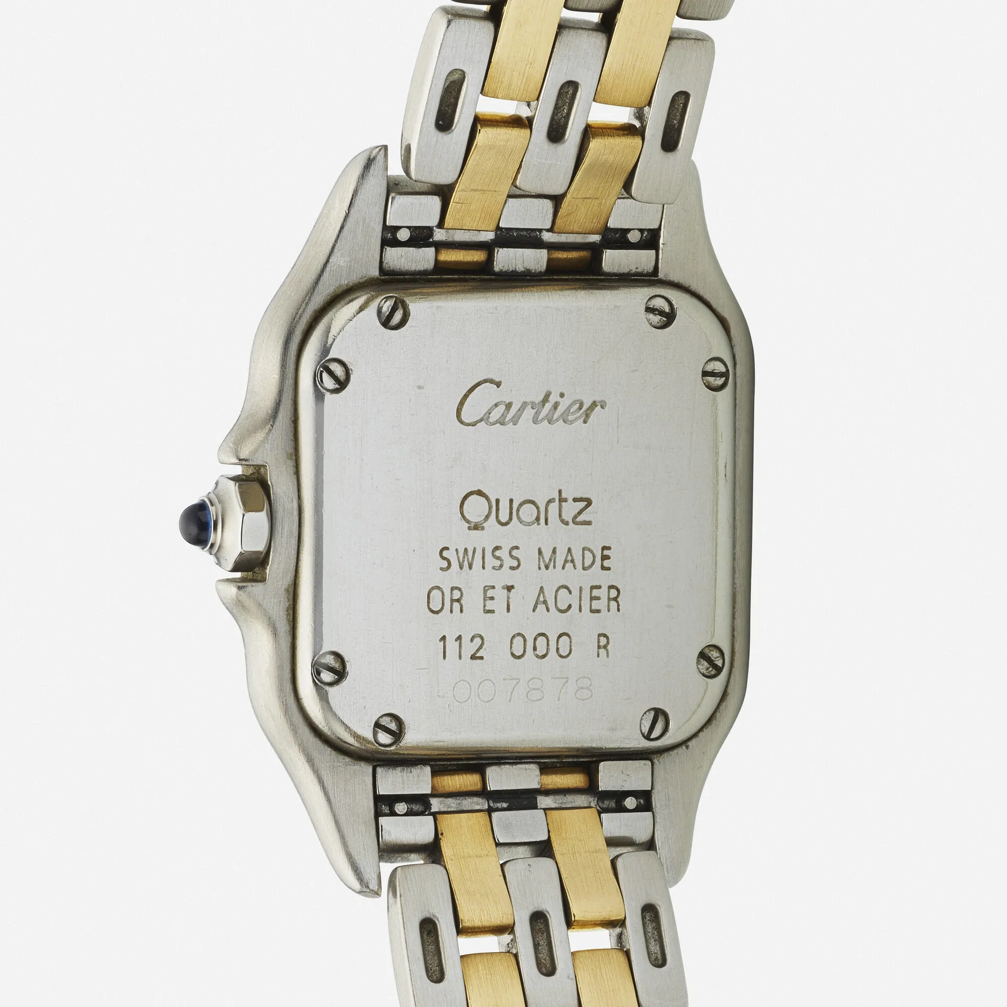 Cartier Panthère 112000R 22mm Yellow gold and stainless steel Champagne 2