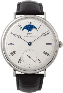 IWC Portofino IW544805 Platinum Silver