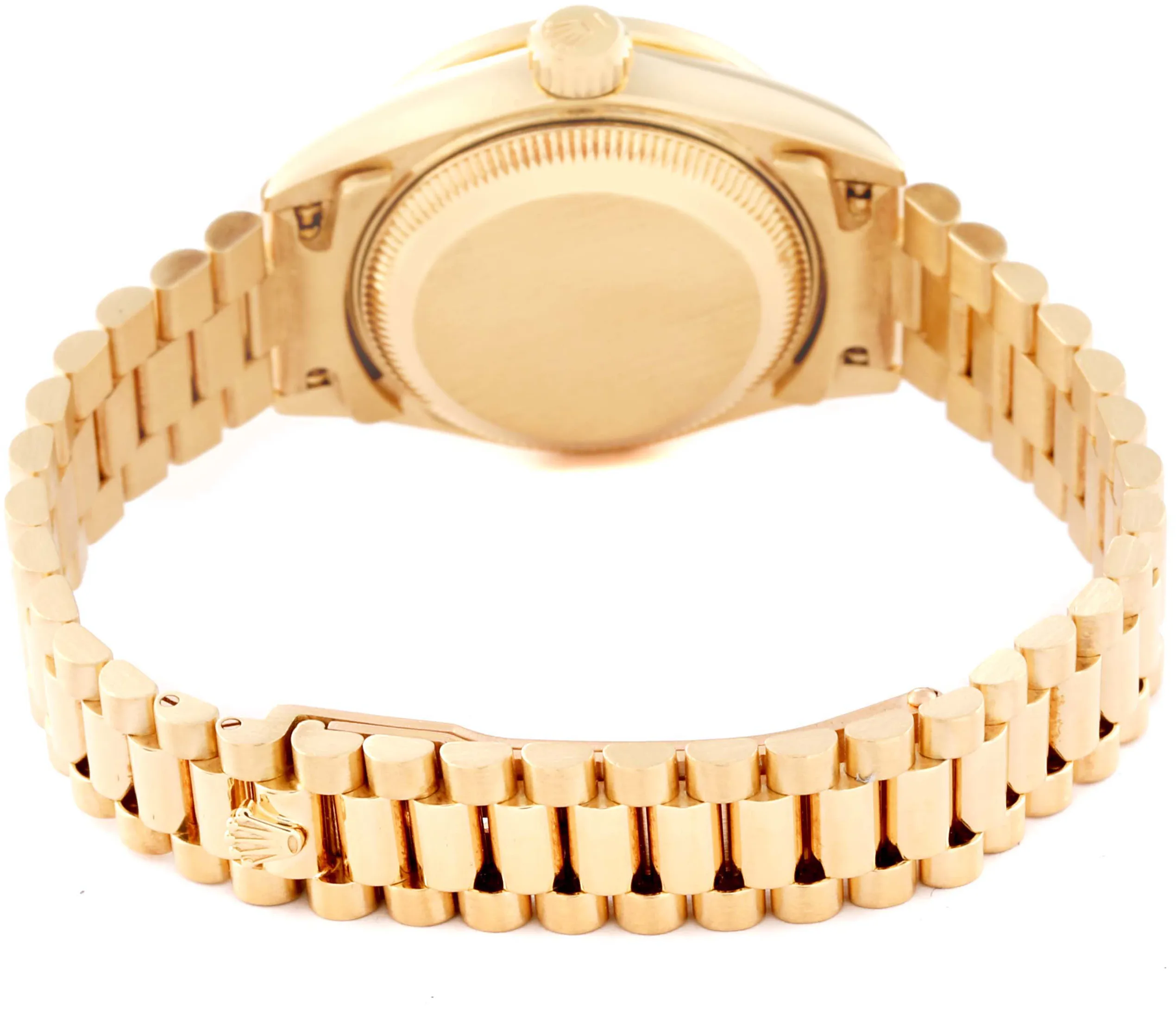 Rolex Lady-Datejust 69158 26mm Yellow gold Decorated champagne 8