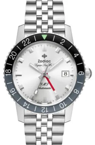 Zodiac 40mm Stainless steel Silver