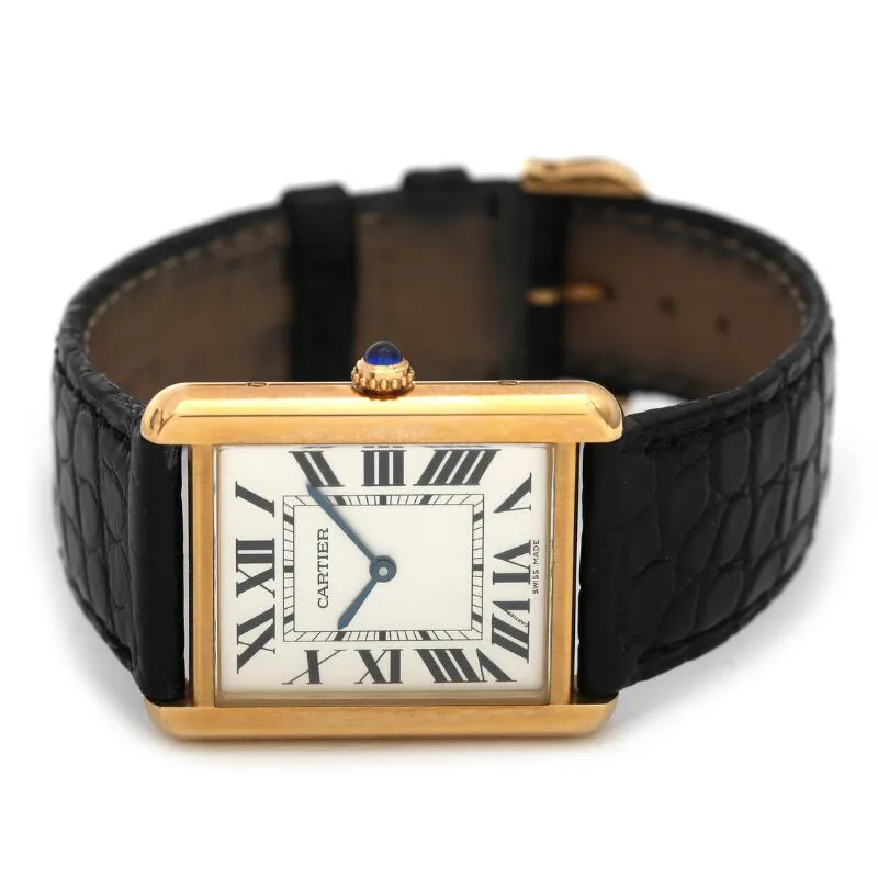 Cartier Tank Solo 2742 27mm Yellow gold and stainless steel 3