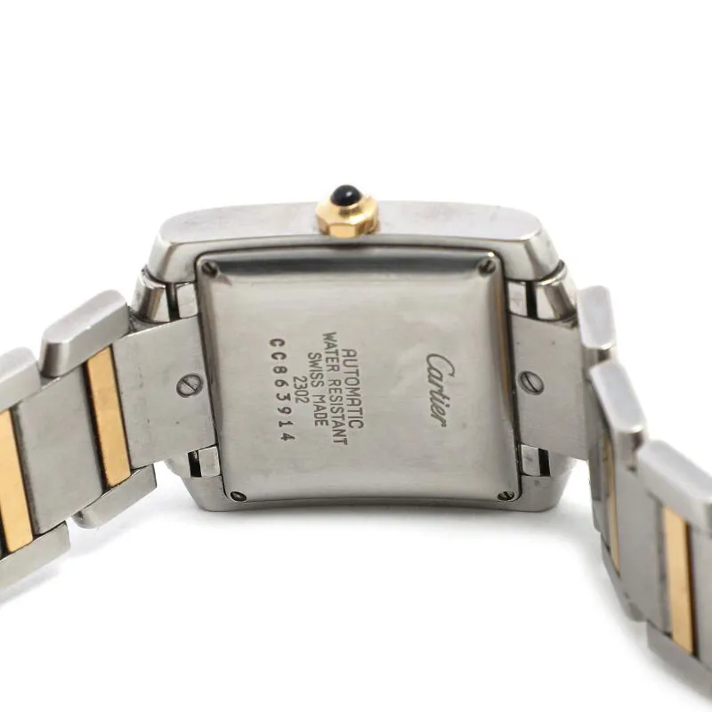 Cartier Tank Française 2302 28mm Yellow gold and stainless steel 1