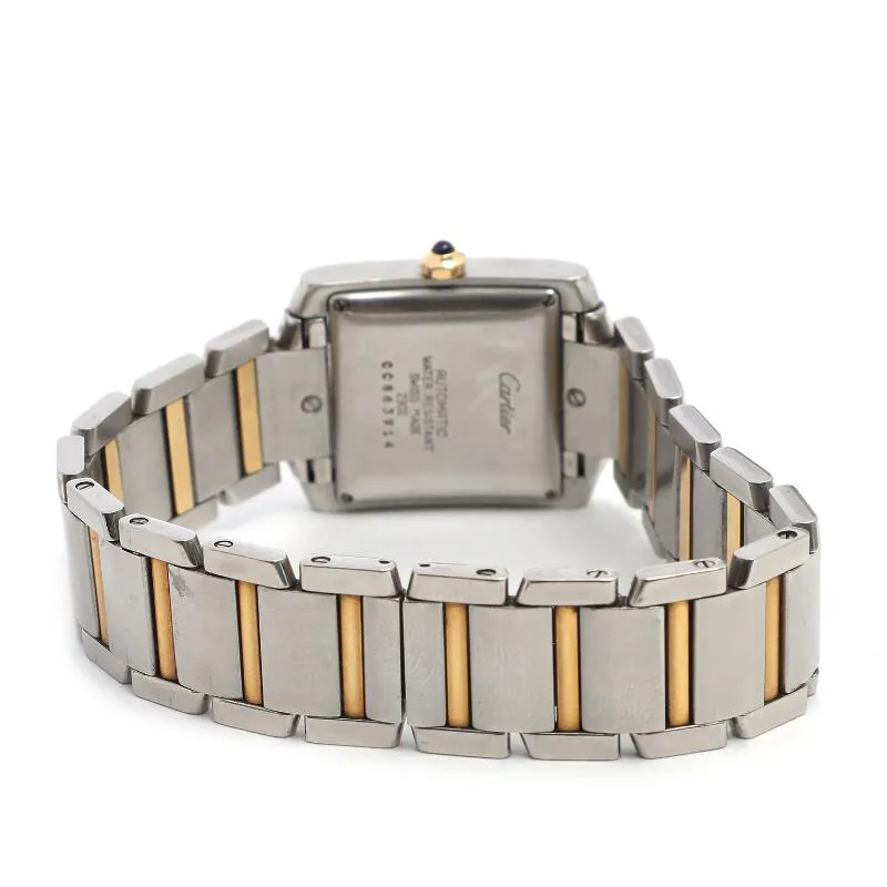 Cartier Tank Française 2302 28mm Yellow gold and stainless steel 2